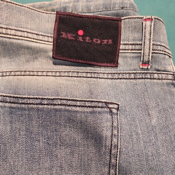 Kiton Blue Denim Jeans 40x42 - Picture 7 of 7
